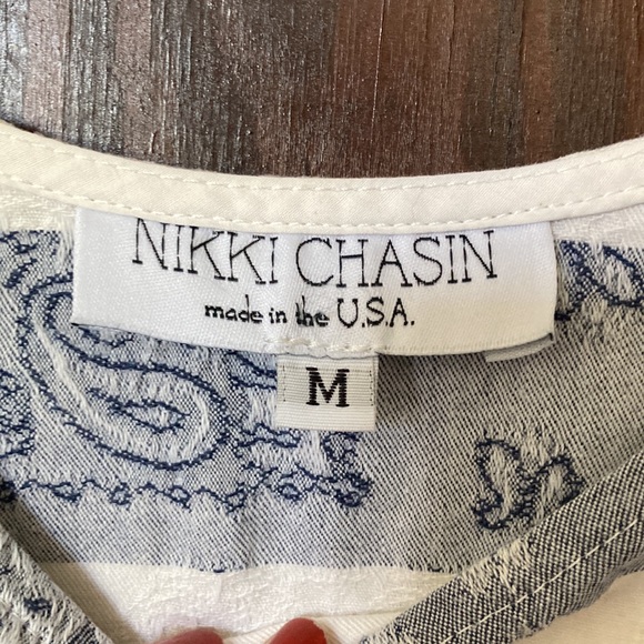 Nikki Chasin Striped Cotton tunic - Picture 3 of 4